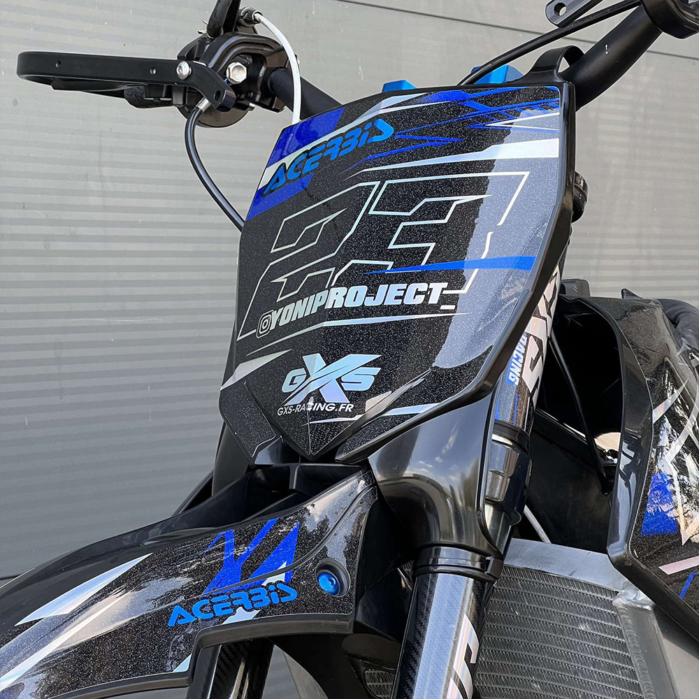 Plaque phare moto POLISPORT HALO accessoires moto cross chez equip'moto